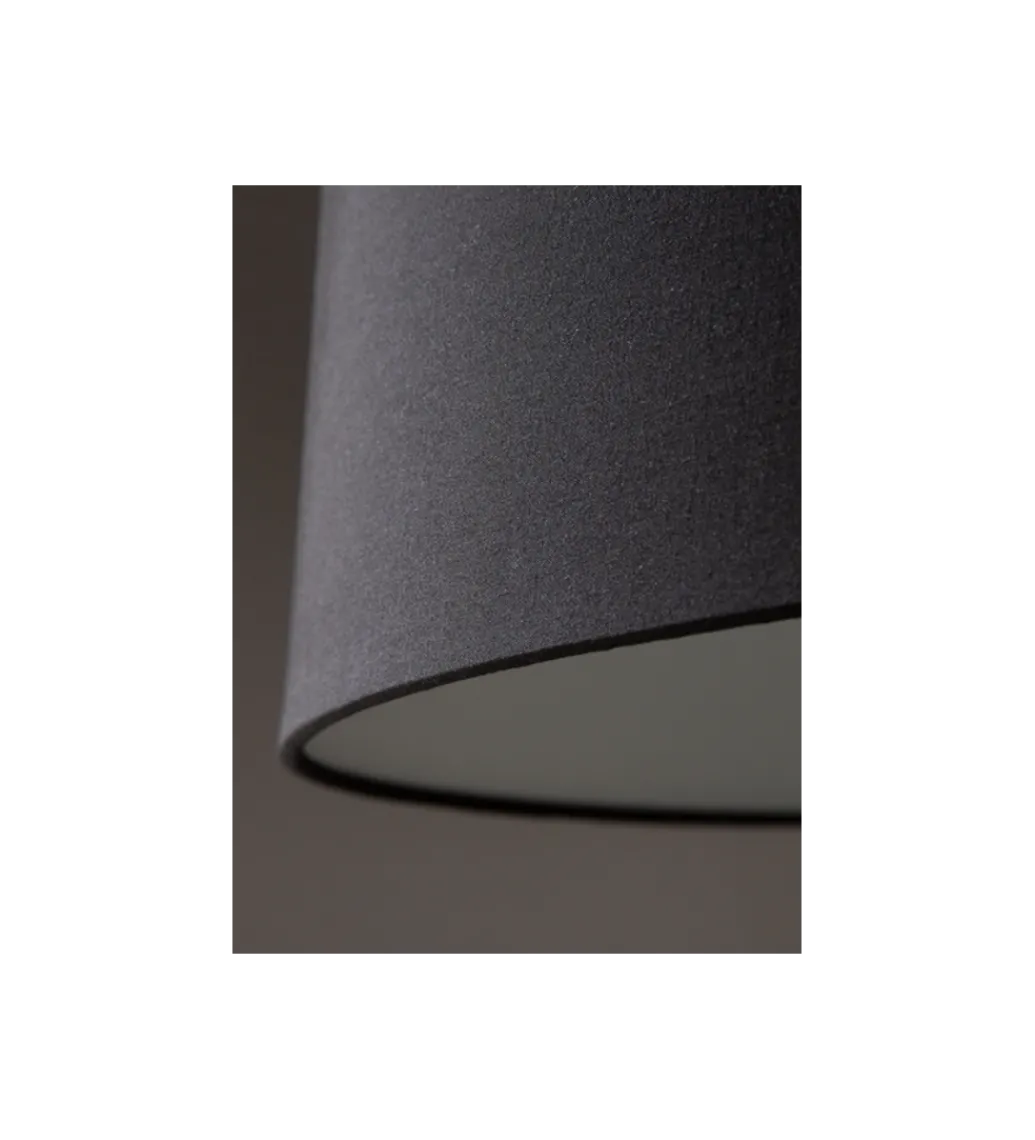 Lampa podłogowa BARRACUDA 177 cm czarna*Invicta Interior New