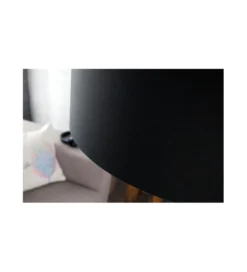 Lampa podłogowa Big Bow czarna*Invicta Interior