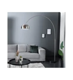 Lampa podłogowa Big Bow II srebrna*Invicta Interior Clearance
