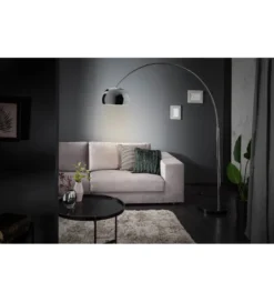 Lampa podłogowa Big Bow II srebrna*Invicta Interior Clearance