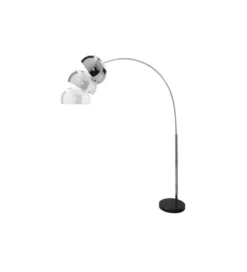 Lampa podłogowa Big Bow II srebrna*Invicta Interior Clearance