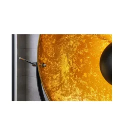 Lampa podłogowa Big Studio 160 cm czarno złota*Invicta Interior Sale