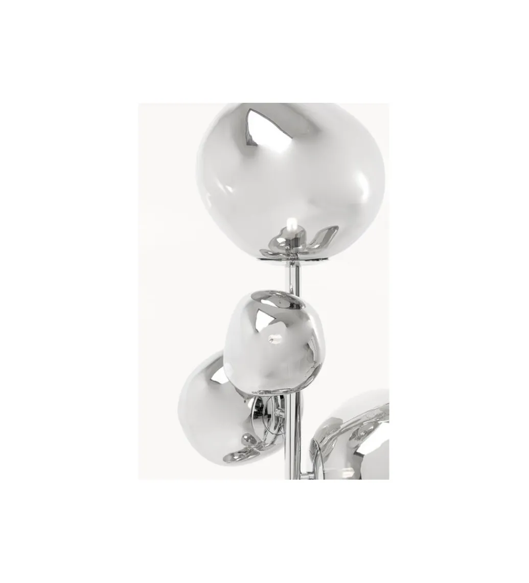 Lampa podłogowa BURBUJA 168 cm srebrna*KDesign Discount