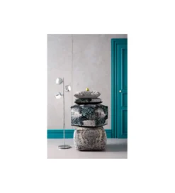 Lampa podłogowa CALOTTA chromowana*KDesign
