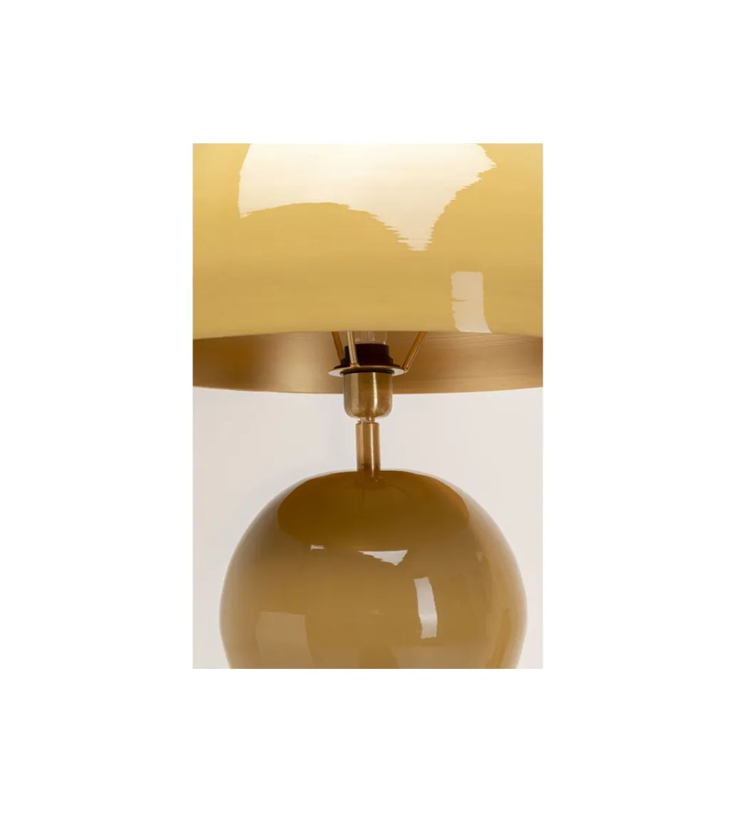 Lampa podłogowa CANDY 135 cm musztardowa*KDesign Discount