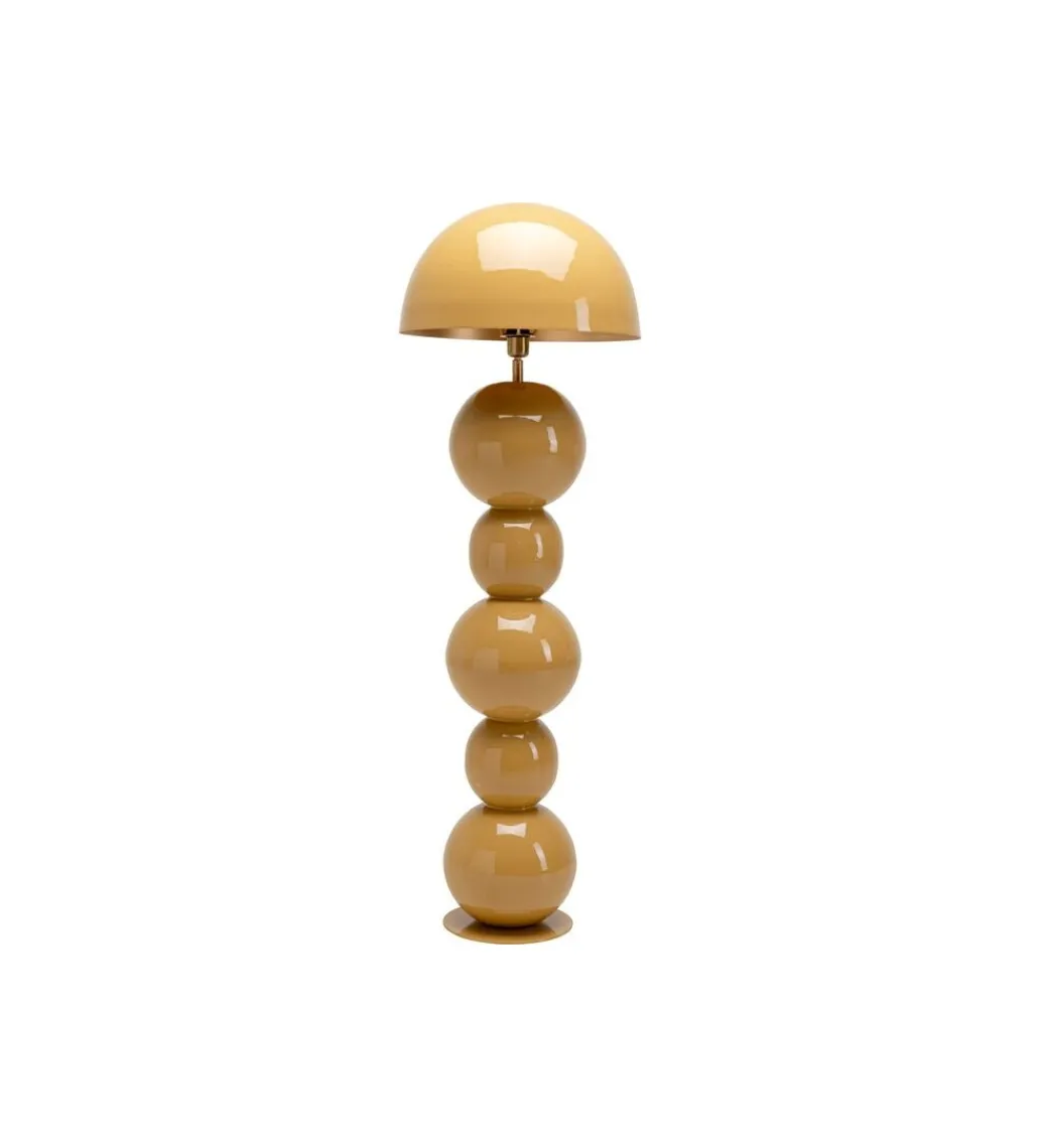 Lampa podłogowa CANDY 135 cm musztardowa*KDesign Discount
