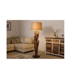 Lampa podłogowa Cara 150 cm beżowa*Invicta Interior Online
