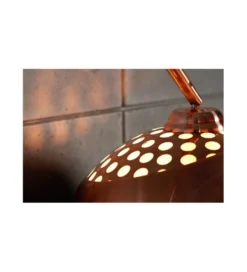 Lampa podłogowa 170-210 cm Big Bow miedziana rególowana*Invicta Interior Best