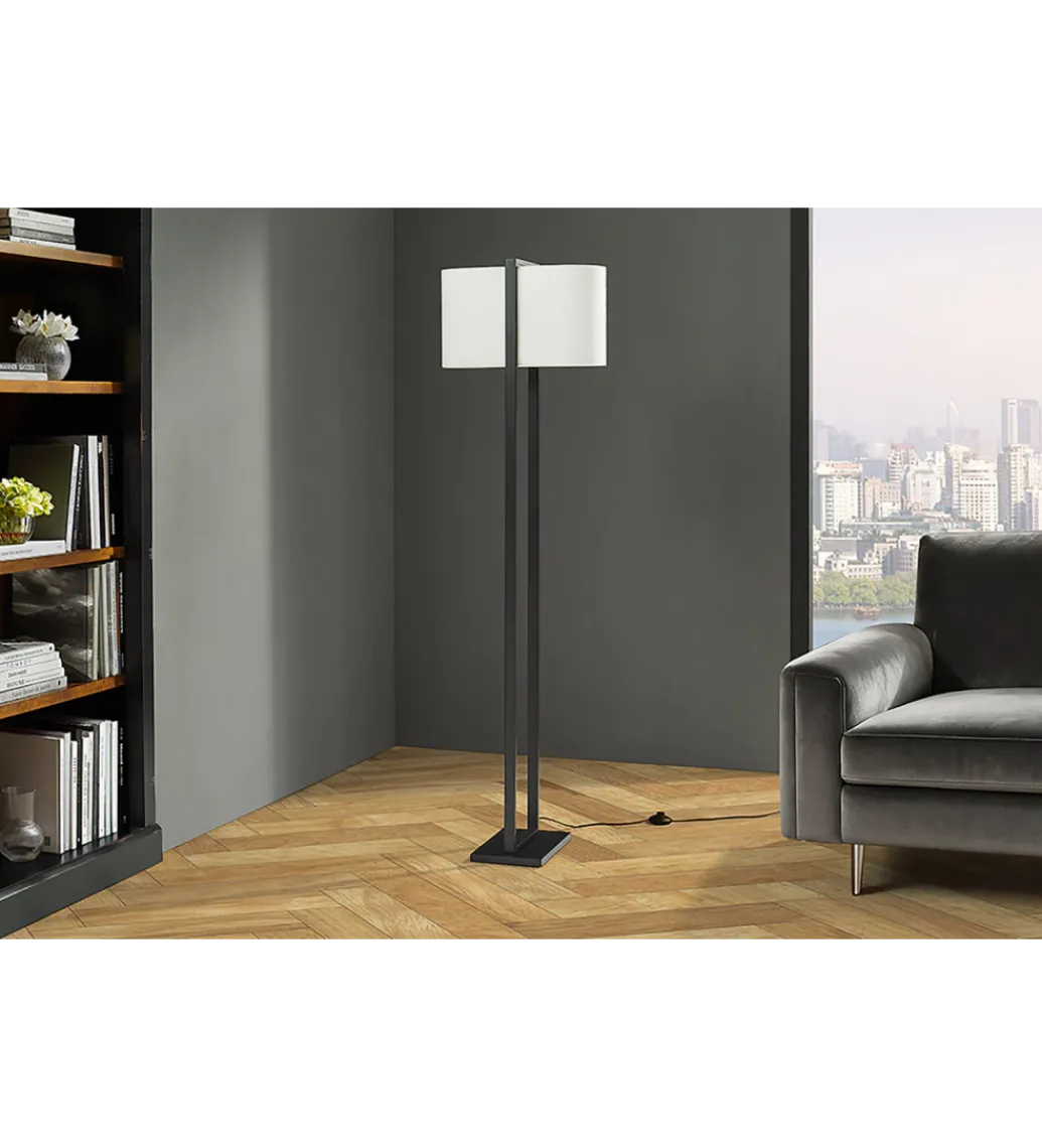Lampa podłogowa COLLEEN 160 cm biała*Invicta Interior Clearance