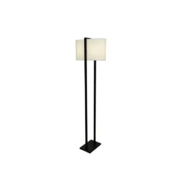 Lampa podłogowa COLLEEN 160 cm biała*Invicta Interior Clearance
