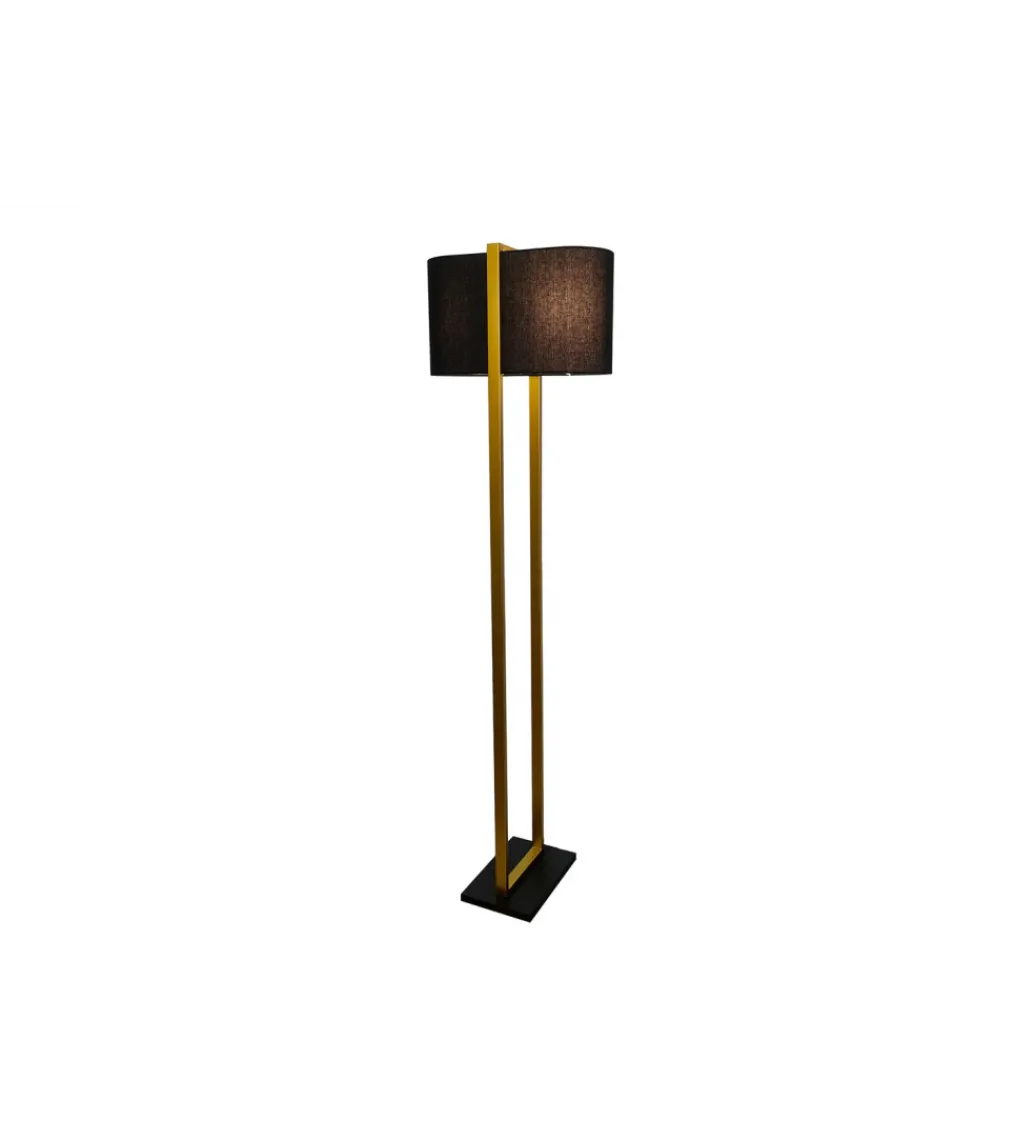 Lampa podłogowa COLLEEN 160 cm złota*Invicta Interior New