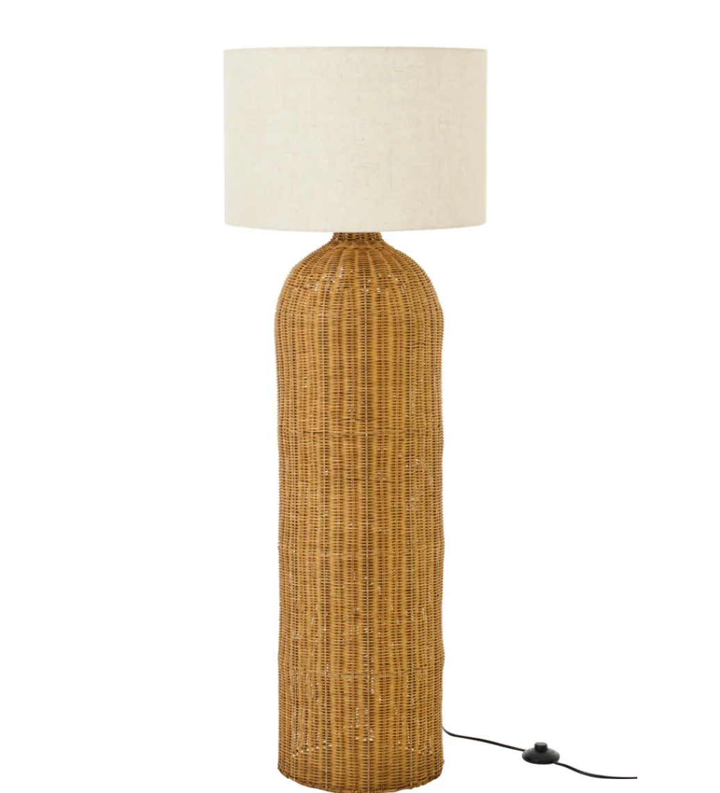 Lampa podłogowa CYLINDER 128 cm naturalna ercu*J-Line New
