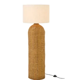 Lampa podłogowa CYLINDER 128 cm naturalna ercu*J-Line New