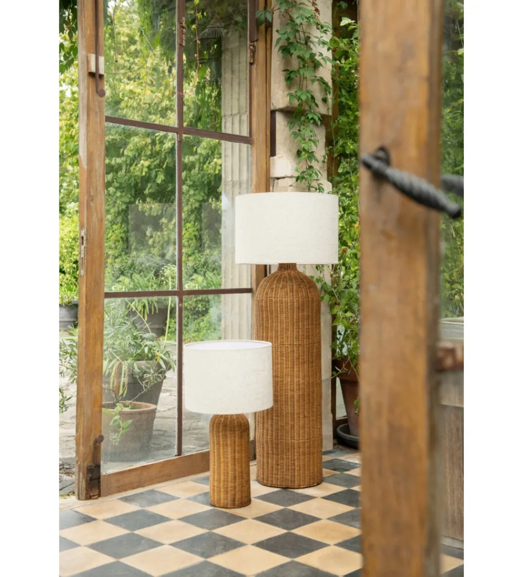 Lampa podłogowa CYLINDER 128 cm naturalna ercu*J-Line New