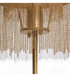Lampa podłogowa DANCEY 151 cm złota*Zona-Design Online