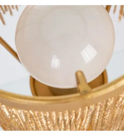 Lampa podłogowa DANCEY 151 cm złota*Zona-Design Online