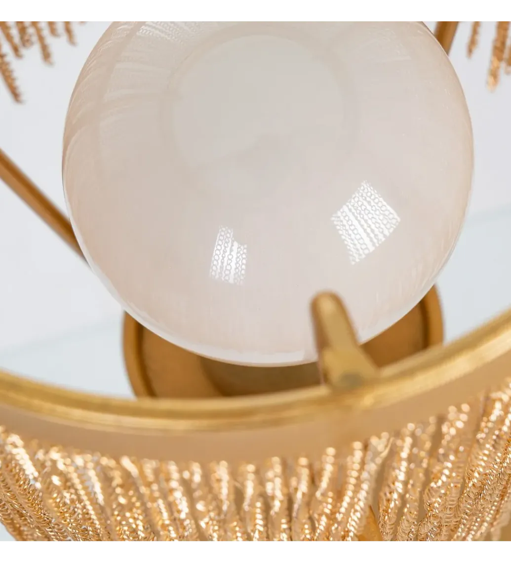 Lampa podłogowa DANCEY 151 cm złota*Zona-Design Online