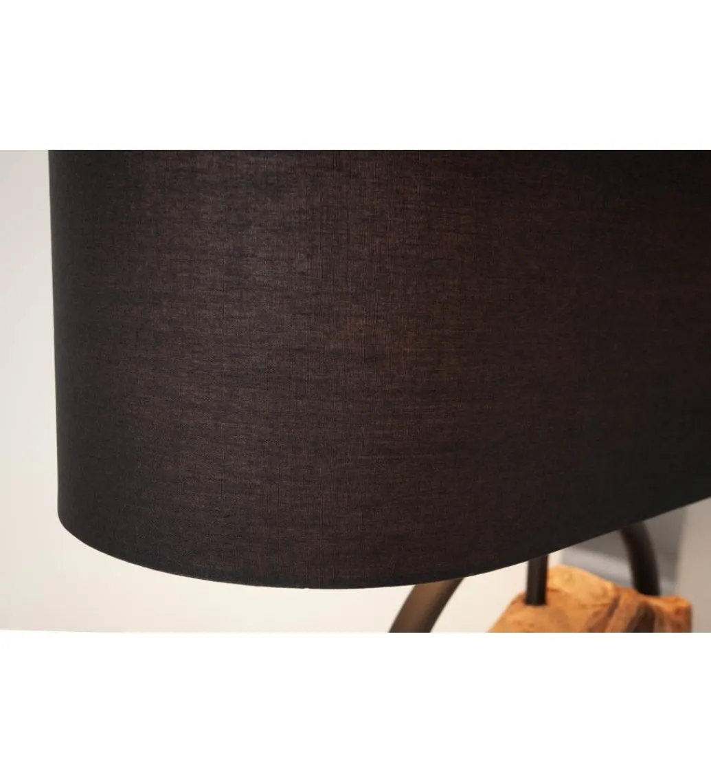 Lampa podłogowa Elit 147 cm czarna*Invicta Interior - przedsprzedaż Clearance