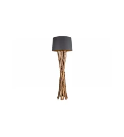 Lampa podłogowa Espel 151 cm drewno teak*Invicta Interior