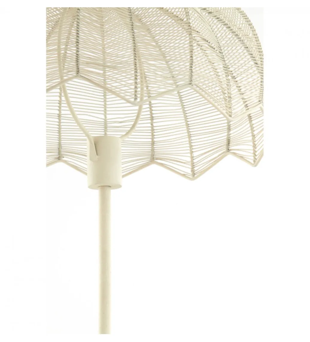 Lampa podłogowa ESPELO 150 cm kremowa*L&L Best