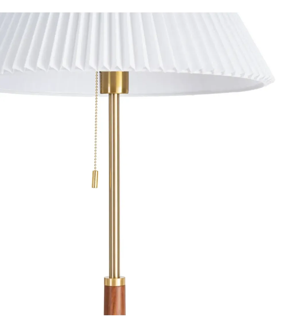 Lampa podłogowa ETARAL 50 cm biało złota*Zona-Design New