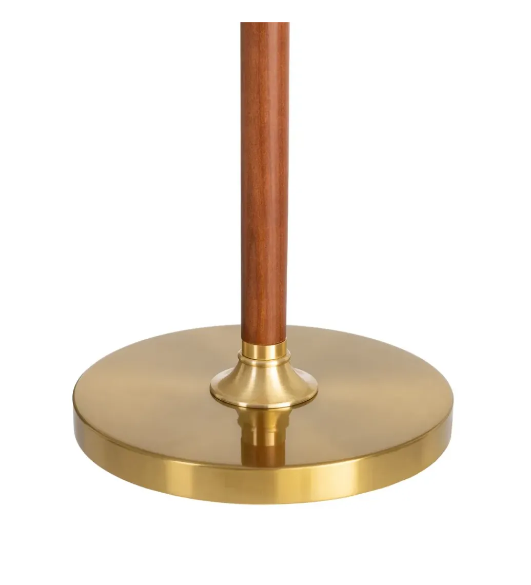 Lampa podłogowa ETARAL 50 cm biało złota*Zona-Design New