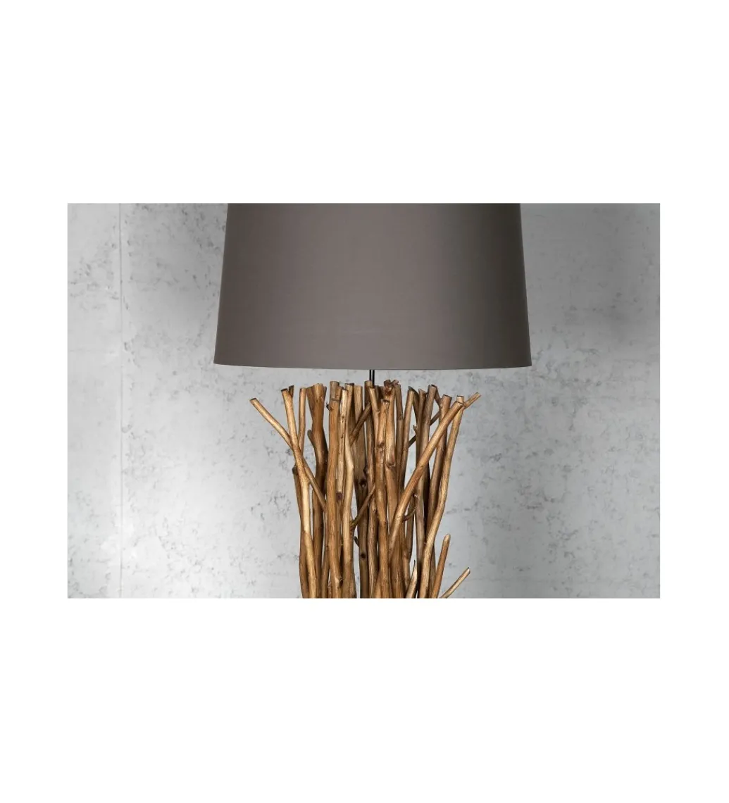 Lampa podłogowa Euphoria 175 cm szarobrązowa*Invicta Interior Best