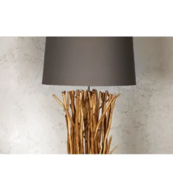 Lampa podłogowa Euphoria 175 cm szarobrązowa*Invicta Interior Best