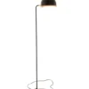 Lampa podłogowa EVY 130 cm czarna naturalna*J-Line