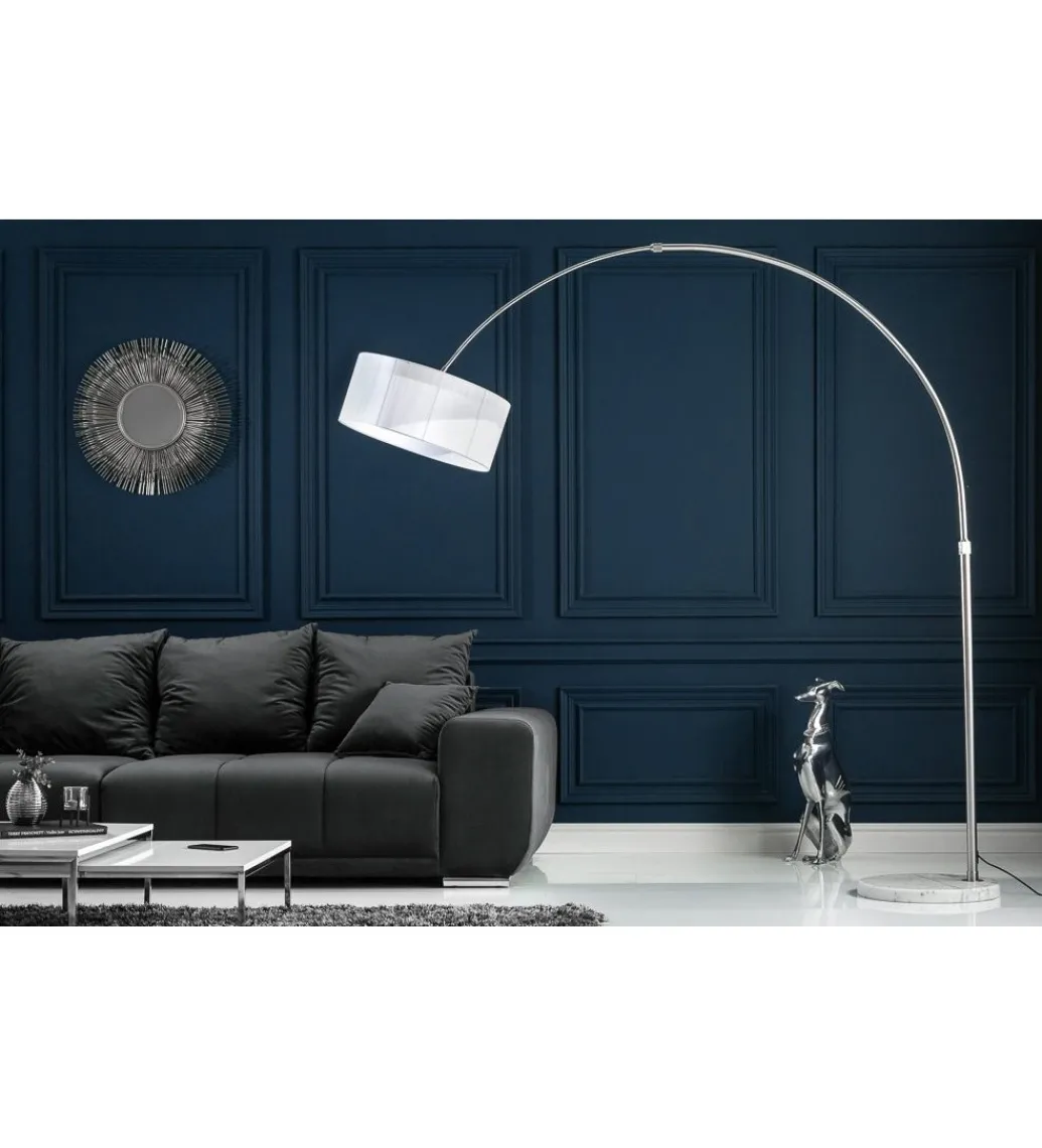 Lampa Podłogowa Extenso biała*Invicta Interior Sale