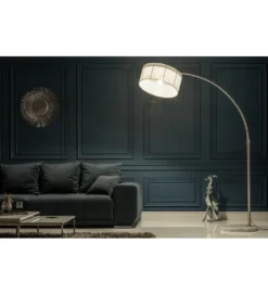 Lampa Podłogowa Extenso biała*Invicta Interior Sale