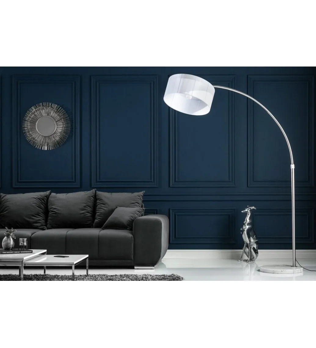 Lampa Podłogowa Extenso biała*Invicta Interior Sale