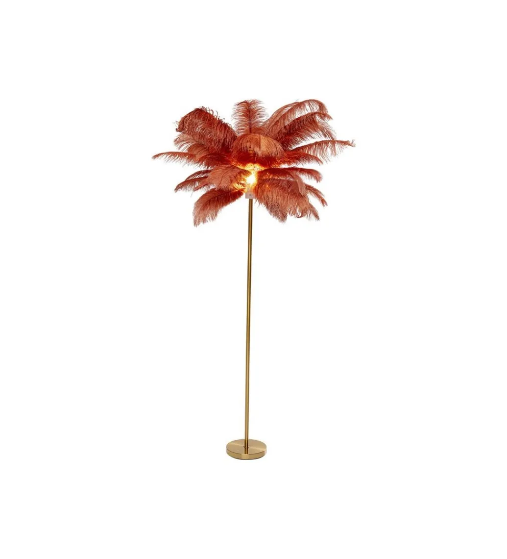 Lampa podłogowa FEATHER PALM 165 cm pióra*KDesign Hot