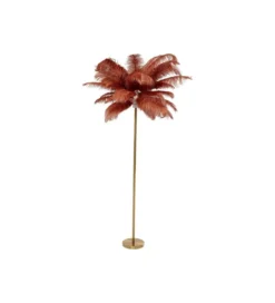 Lampa podłogowa FEATHER PALM 165 cm pióra*KDesign Hot