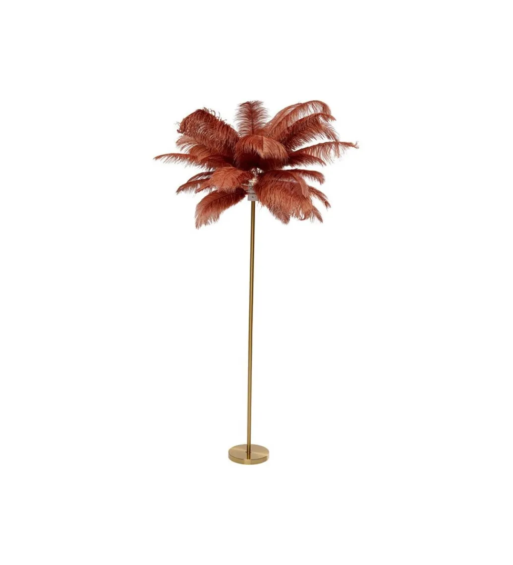 Lampa podłogowa FEATHER PALM 165 cm pióra*KDesign Hot