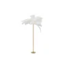 Lampa podłogowa FEATHER PALM 165 Cm Pióra biała*KDesign Discount