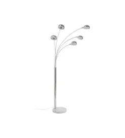 Lampa podłogowa FIVE FINGERS 201 cm srebrna*KDesign Hot