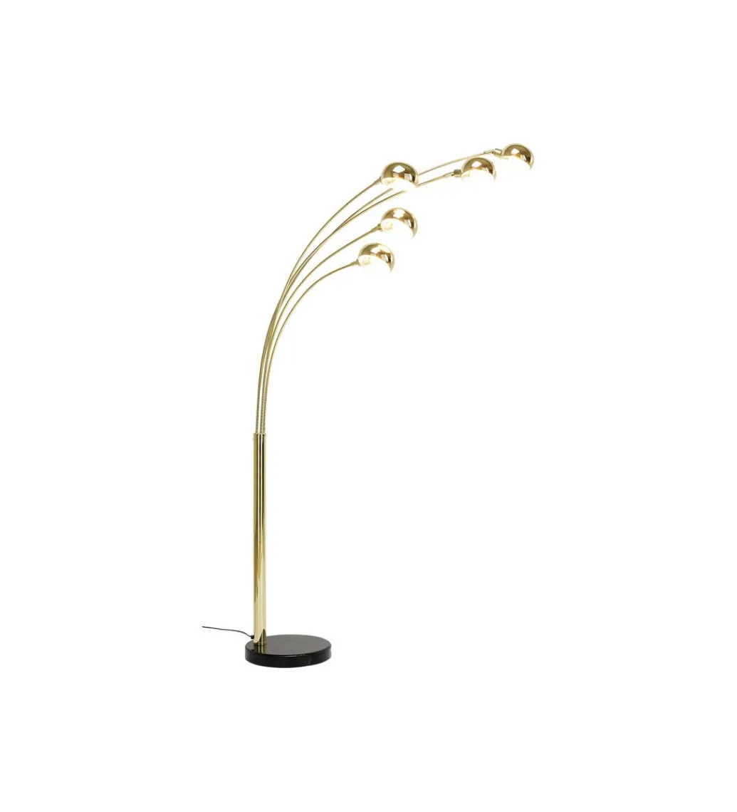 Lampa podłogowa FIVE FINGERS 215 cm złota*KDesign Discount