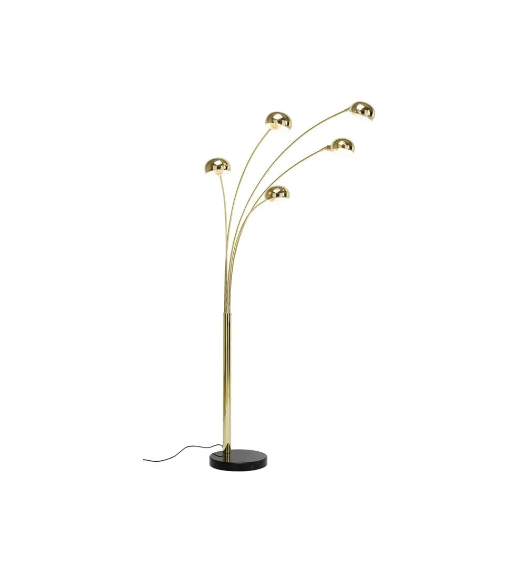 Lampa podłogowa FIVE FINGERS 215 cm złota*KDesign Discount