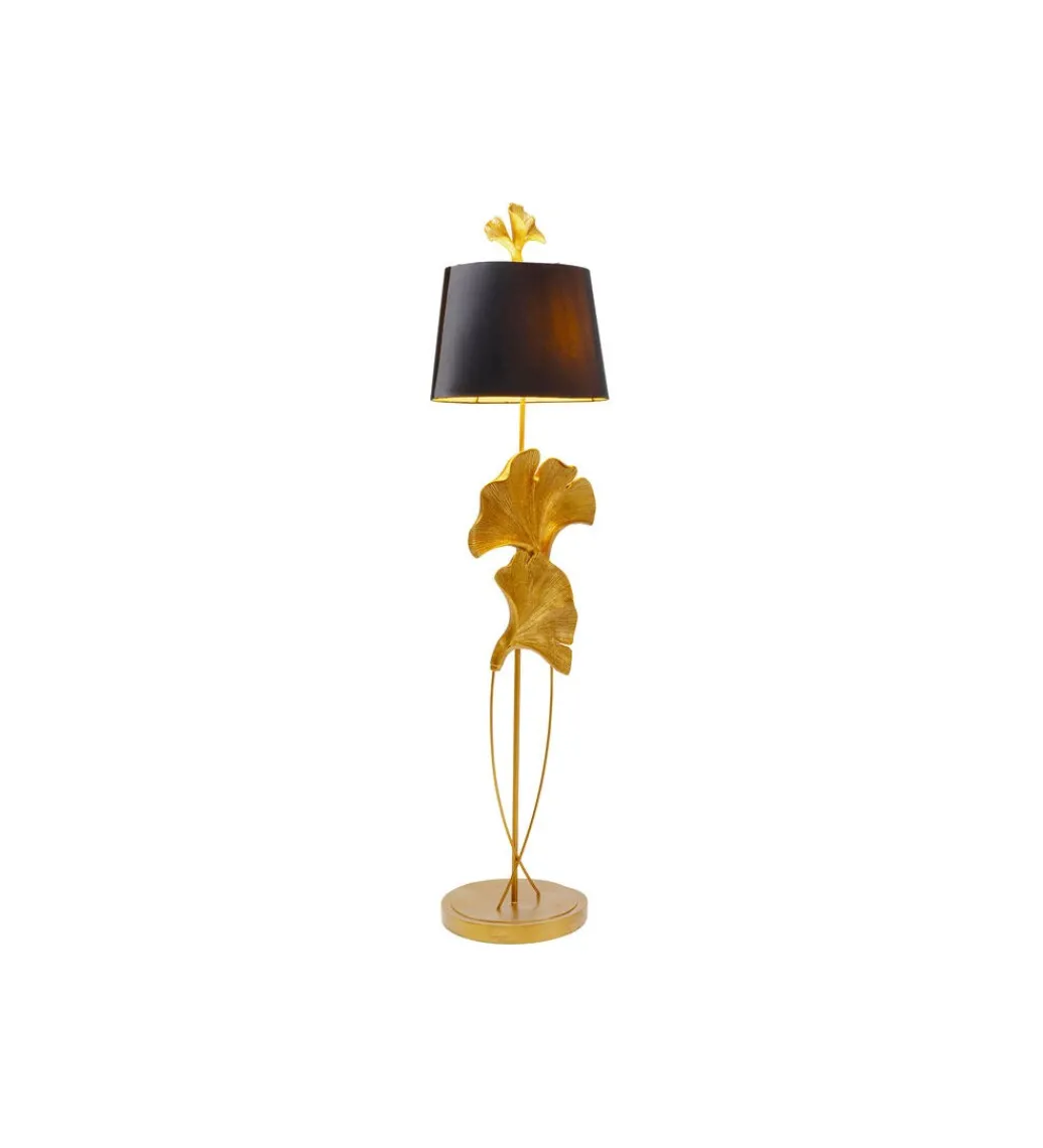 Lampa podłogowa GINKGO LEAFS 129 cm złoty*KDesign Online