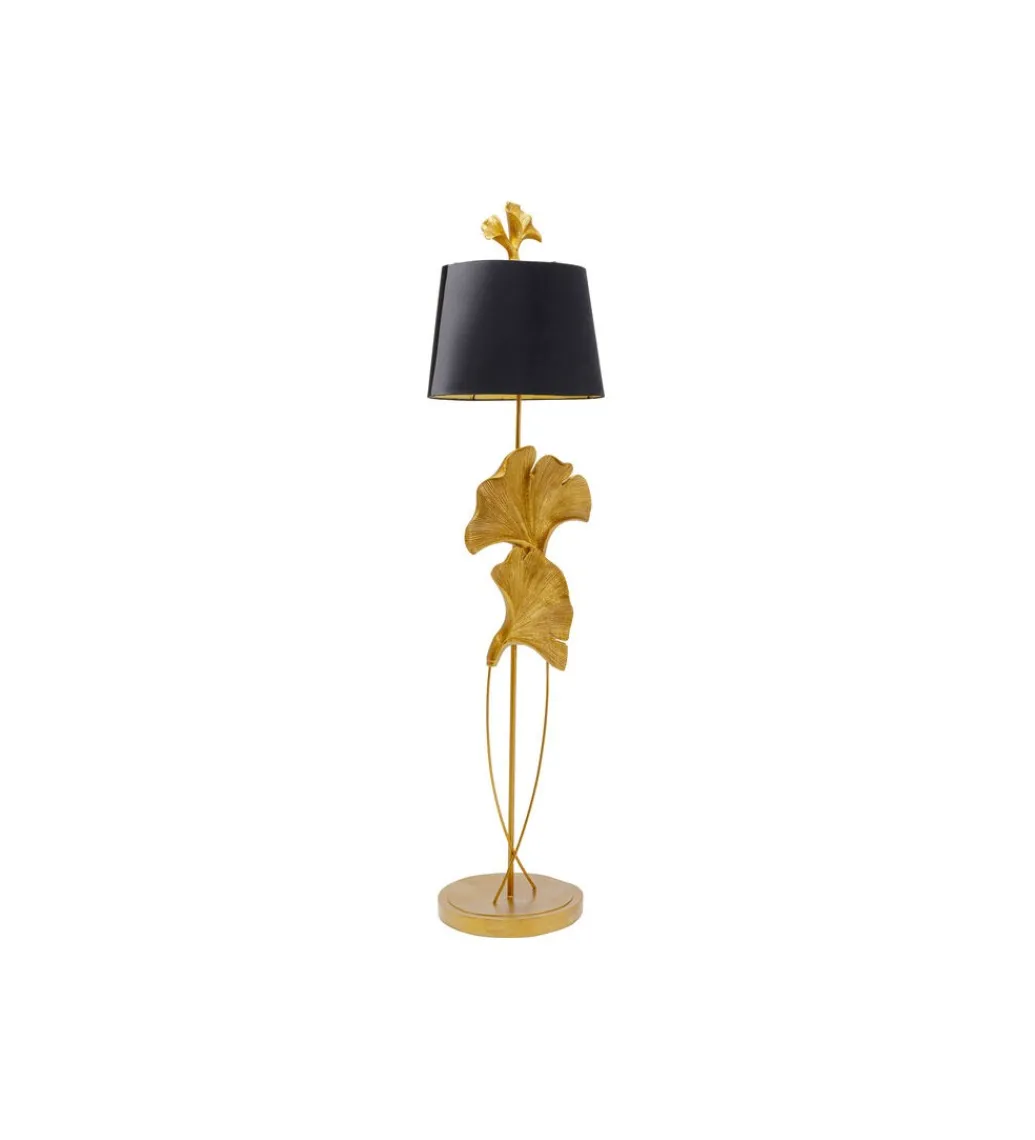 Lampa podłogowa GINKGO LEAFS 129 cm złoty*KDesign Online