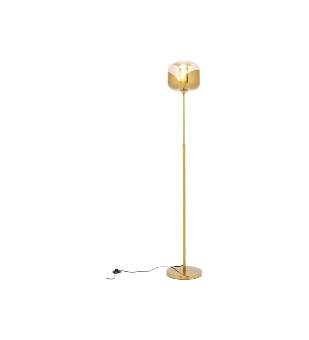 Lampa podłogowa Golden Goblet 160 cm złota*KDesign Outlet