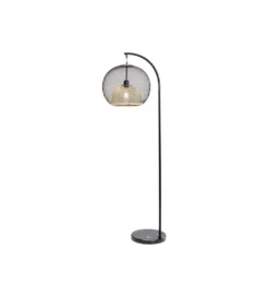 Lampa podłogowa GRATO 156 cm czarna*KDesign Discount