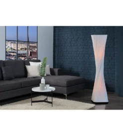 Lampa podłogowa Harmony 120 cm biała*Invicta Interior Discount