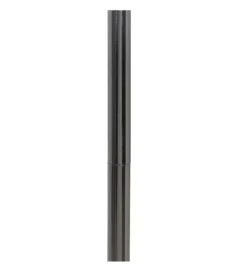 Lampa podłogowa HEMLA 156 cm szklana czarno szara*Zona-Design Online