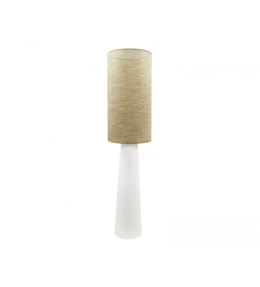 Lampa podłogowa HERACLES 143 cm ceramika ratan*Imeri Clearance