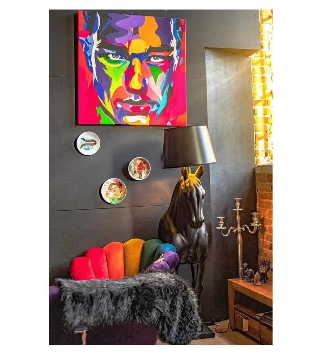 Lampa podłogowa Horse Stand M czarna*Zona-Design Discount