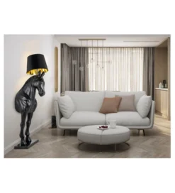 Lampa podłogowa Horse Stand M czarna*Zona-Design Discount