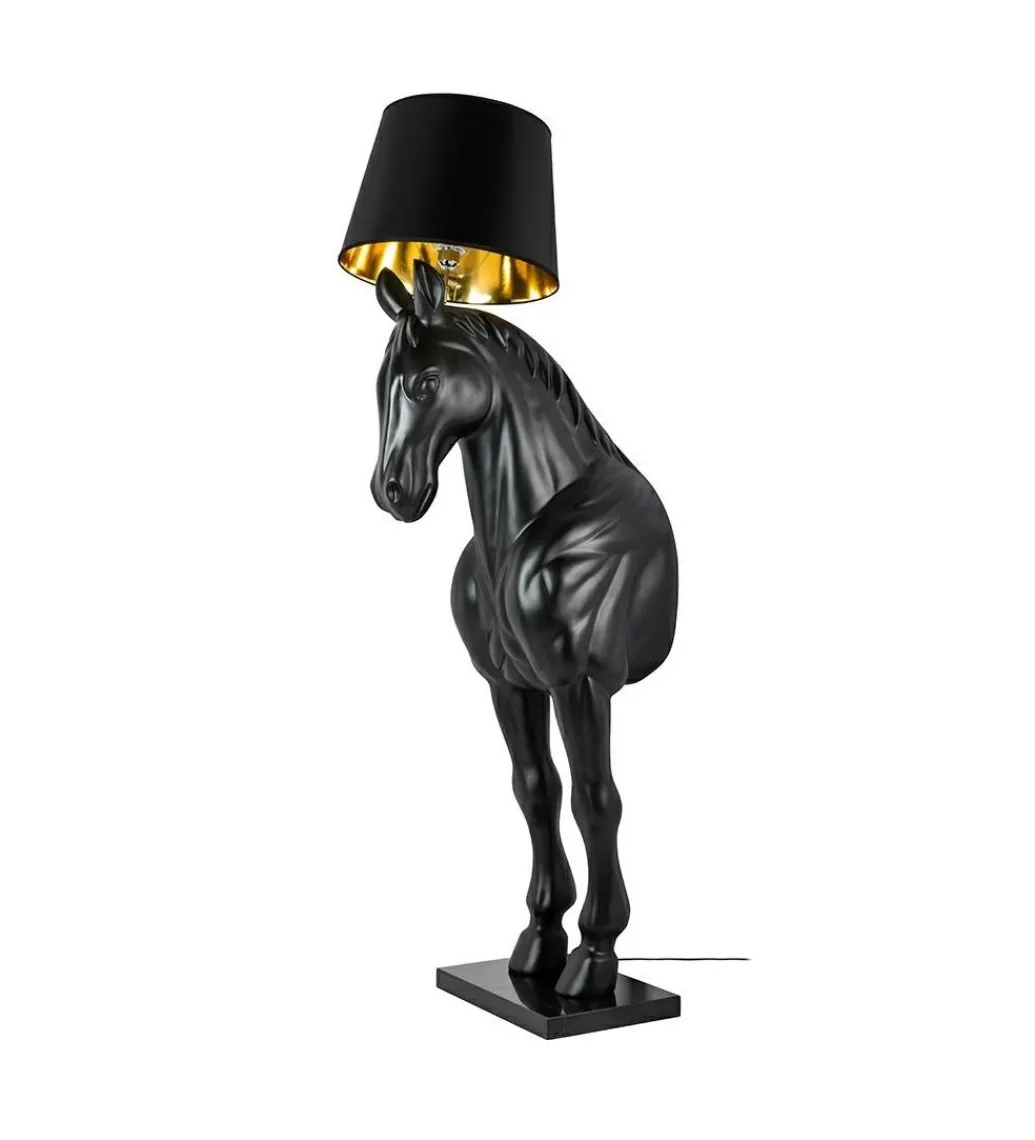 Lampa podłogowa Horse Stand M czarna*Zona-Design Discount