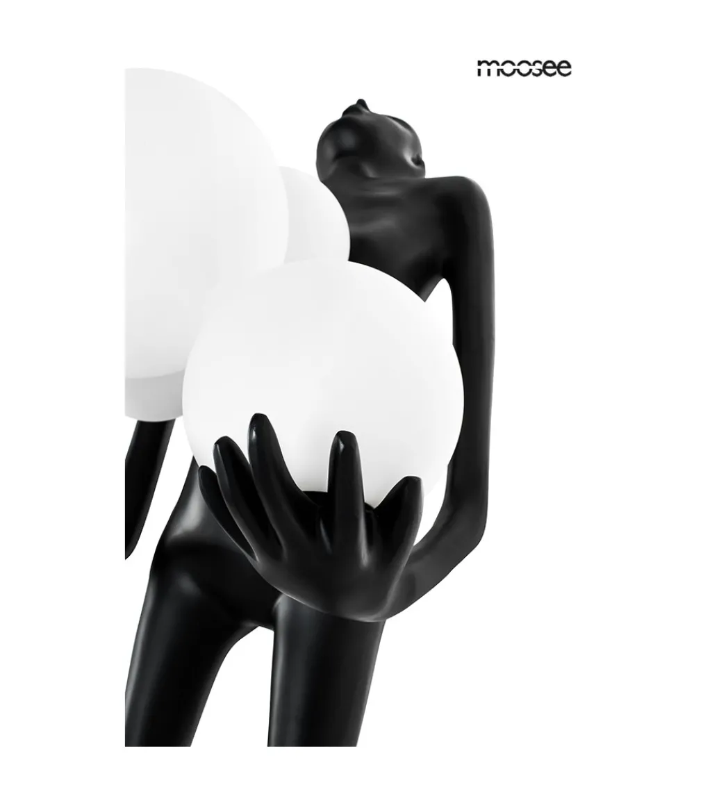 Lampa podłogowa HUMAN 180 cm czarna*Zona-Design Clearance
